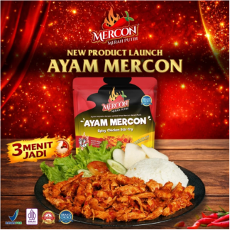 Mercon Merah Putih - Ayam Mercon 150gr