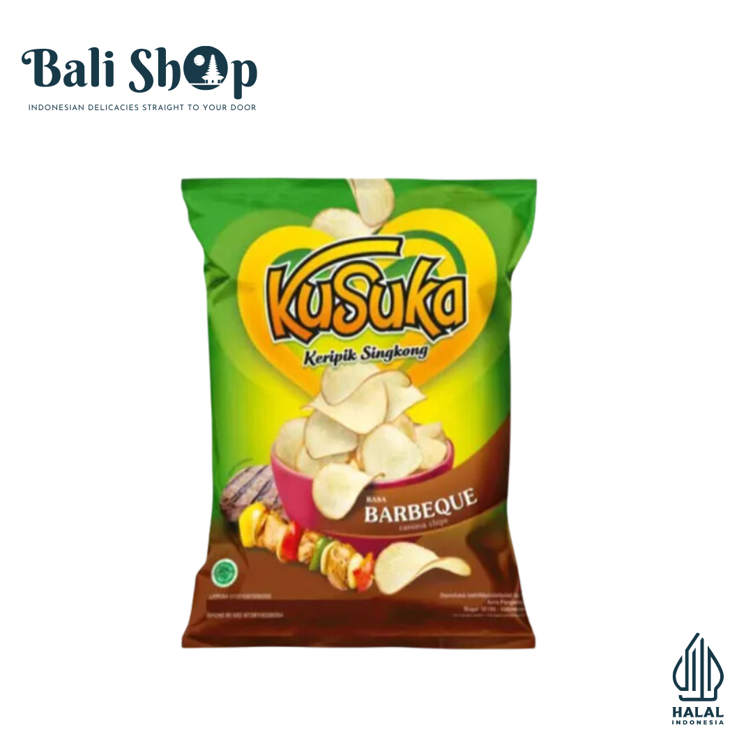 Kusuka Singkong Barbeque 60g BALI SHOP UK