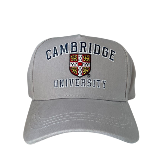 Cambridge University Varsity Baseball Cap (Light Grey)