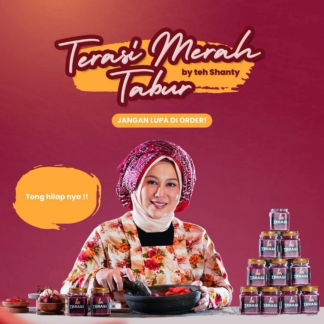 Terasi Merah Tabur by Teh Shanty 125gr