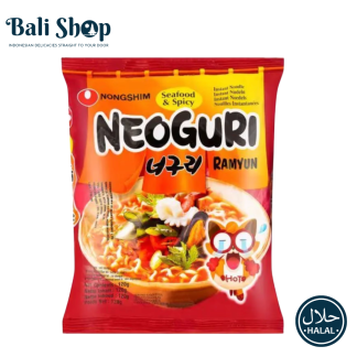 Nongshim Neoguri Ramyun Noodle - Seafood & Spicy 120gr (product of South Korea)