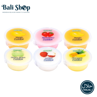 Cocon Assorted Fruit Flavoured Jelly Pudding with Coconut Gel Pieces 6 x 80gr (product of Malaysia)