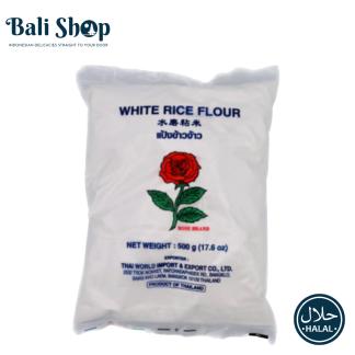 Tepung Beras Putih 500gr ROSE BRAND - White Rice Flour (product of Thailand)