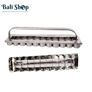 Cetakan Kue Kering OVAL - Cetakan Stainless untuk Kaastengel