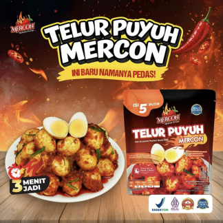 Mercon Merah Putih - Telur Puyuh 57gr