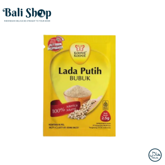 Lada Putih Bubuk 2.5gr KOEPOE
